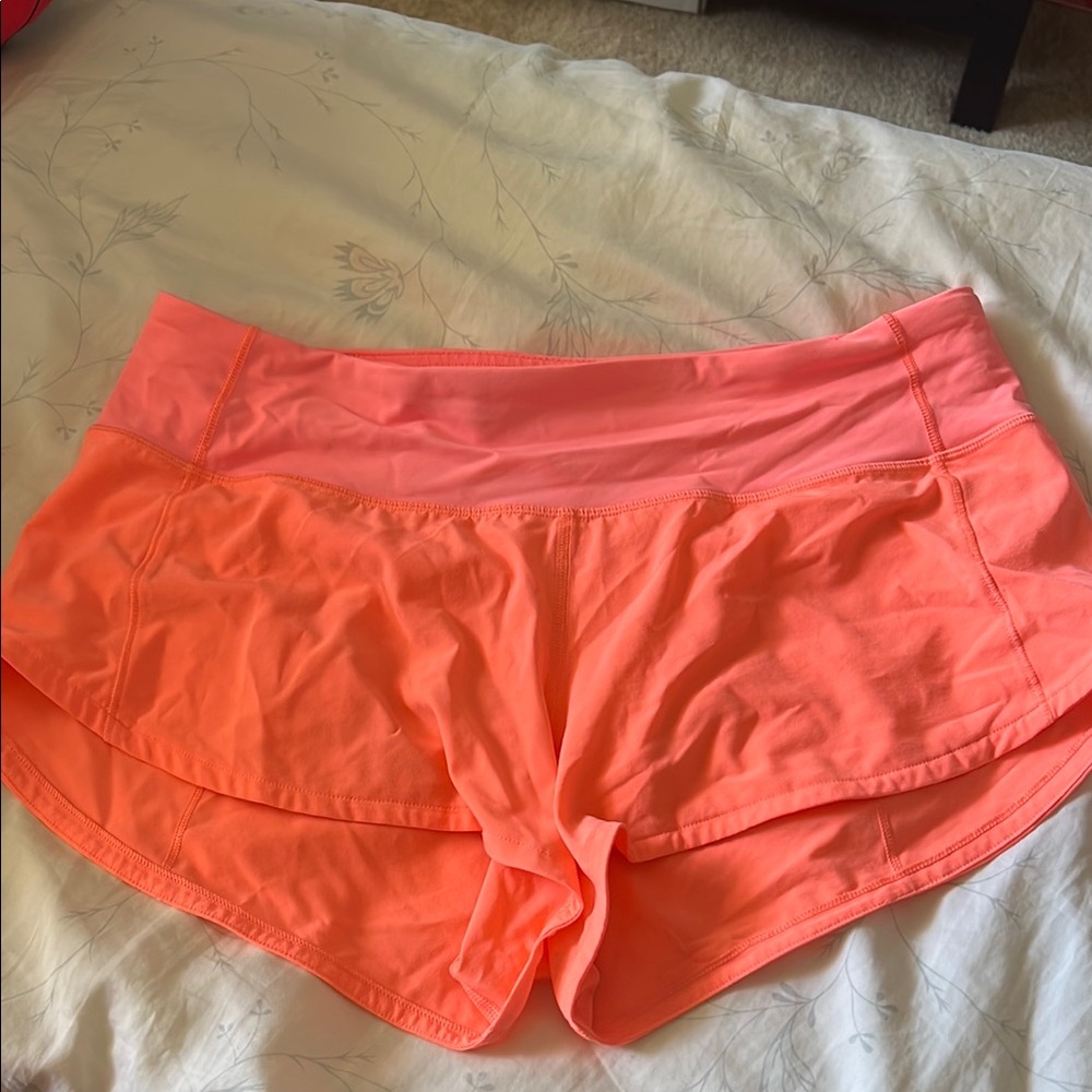 Lululemon speed shorts